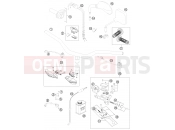 KTM 450 EXC (F8403M9) [EU] 2013 HANDLEBAR, CONTROLS