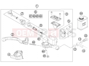 KTM 65 SX (F6001M6) [EU] 2013 FRONT BRAKE CONTROL