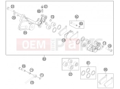 KTM 65 SX (F6001M6) [EU] 2013 REAR BRAKE CALIPER