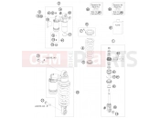 KTM 1190 RC8 WHITE (9975J7) [US] SHOCK ABSORBER
