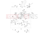KTM 1190 RC8 WHITE (9975J7) [US] SWING ARM