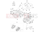 KTM 1190 RC8 WHITE (9975J7) [US] ENGINE CASE
