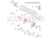 KTM 1190 RC8 WHITE (9975J7) [US] CLUTCH