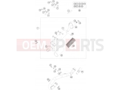 KTM 400 EXC (8303J6) [EU] 2010 EXHAUST SYSTEM