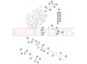 KTM 400 EXC (8303J6) [EU] 2010 LUBRICATING SYSTEM