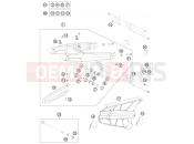 KTM 65 SX (6001J6) [EU] 2010 SWING ARM