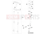 KTM 50 SX (6001J4) [EU] 2010 FRONT FORK, TRIPLE CLAMP