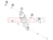 KTM 50 SX (6001J4) [EU] 2010 SHOCK ABSORBER
