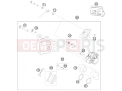 KTM 50 SX (6001J4) [EU] 2010 REAR BRAKE CALIPER