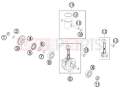 KTM 50 SX (6001J4) [EU] 2010 CRANKSHAFT, PISTON