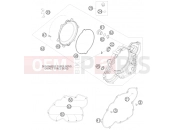 KTM 525 XC ATV (8501IQ) [EU] 2009 CLUTCH COVER