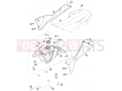 KTM 450 SX   ATV (8400IQ) [EU] 2009 TANK, SEAT