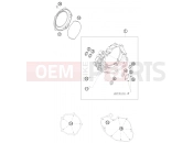 KTM 450 SX   ATV (8400IQ) [EU] 2009 CLUTCH COVER