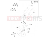 KTM 300 EXC SIX-DAYS (7403I2) [EU] 2009 EXHAUST SYSTEM
