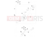 KTM 450 SX-F (8401I5) [EU] 2009 EXHAUST SYSTEM