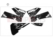 KTM 85 SX         17/14 (6001I8) [EU] 2009 DECAL