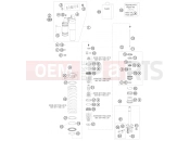 KTM 300 EXC-E (7460H1) [AU] 2008 SHOCK ABSORBER DISASSEMBLED