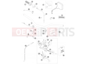 KTM 300 EXC-E (7403H1) [EU] 2008 HANDLEBAR, CONTROLS
