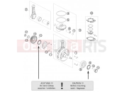 KTM 450 EXC-R (8403H4) [EU] 2008 CRANKSHAFT, PISTON