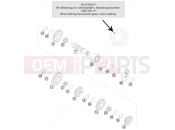 KTM 250 SX (6301H0) [EU] 2008 TRANSMISSION II - COUNTERSHAFT