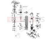 KTM 65 SX (6001H6) [EU] 2008 SHOCK ABSORBER DISASSEMBLED