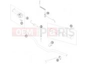 KTM 50 SX (6001H4) [EU] 2008 HANDLEBAR, CONTROLS