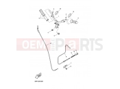 YAMAHA XN125 TEO'S (5MF5) 2002 STEERING HANDLE & CABLE