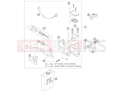 KTM 450 EXC RACING  SIX-DAYS (8403G2) [EU] 2007 FRONT BRAKE CONTROL