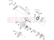 KTM 450 EXC RACING  SIX-DAYS (8403G2) [EU] 2007 KICK STARTER