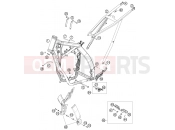 KTM 125 SXS (6100G1) [EU] 2007 FRAME