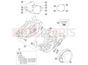 KTM 125 SXS (6100G1) [EU] 2007 ENGINE CASE