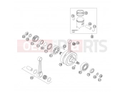 KTM 125 SXS (6100G1) [EU] 2007 CRANKSHAFT, PISTON