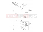 KTM 125 SX (6101G0) [EU] 2007 HANDLEBAR, CONTROLS