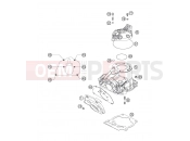 KTM 144 SX (6175G0) [US] 2007 CYLINDER, CYLINDER HEAD