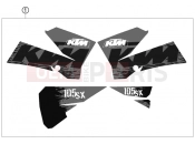KTM 105 SX (6101G5) [US] 2007 DECAL