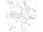 KTM 85 SX         17/14 (6001G8) [EU] 2007 REAR BRAKE CALIPER