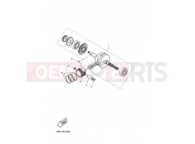 YAMAHA XN150 TEO'S 150 (5PR3) 2002 CRANKSHAFT & PISTON