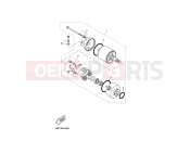 YAMAHA XN150 TEO'S 150 (5PR3) 2002 STARTING MOTOR