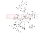 KTM 625 SXC (8703D9) [EU] 2004 SWING ARM