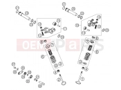 KTM 625 SXC (8703D9) [EU] 2004 VALVE DRIVE