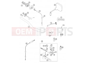 KTM 300 EXC (7403D0) [EU] 2004 HANDLEBAR, CONTROLS