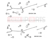 KTM 250 EXC (7375D3) [US] 2004 WIRING HARNESS