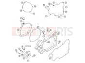 KTM 125 SX (6101D0) [EU] 2004 CLUTCH COVER