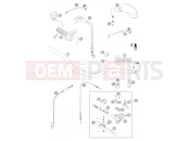 KTM 450 SX RACING (8401D5) [EU] 2004 HANDLEBAR, CONTROLS