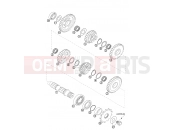 KTM 450 SX RACING (8401D5) [EU] 2004 TRANSMISSION II - COUNTERSHAFT