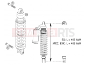 KTM 250 SXS (6300D1) [EU] 2004 SHOCK ABSORBER