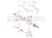 KTM 250 SXS (6300D1) [EU] 2004 CRANKSHAFT, PISTON