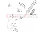 KTM 85 SX (6001D9) [EU] 2004 EXHAUST SYSTEM
