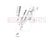 YAMAHA YQ50L NITRO (5PUC) 2002 FRONT FORK