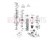 KTM 625 SMC (9775F4) [US] 2006 SHOCK ABSORBER DISASSEMBLED